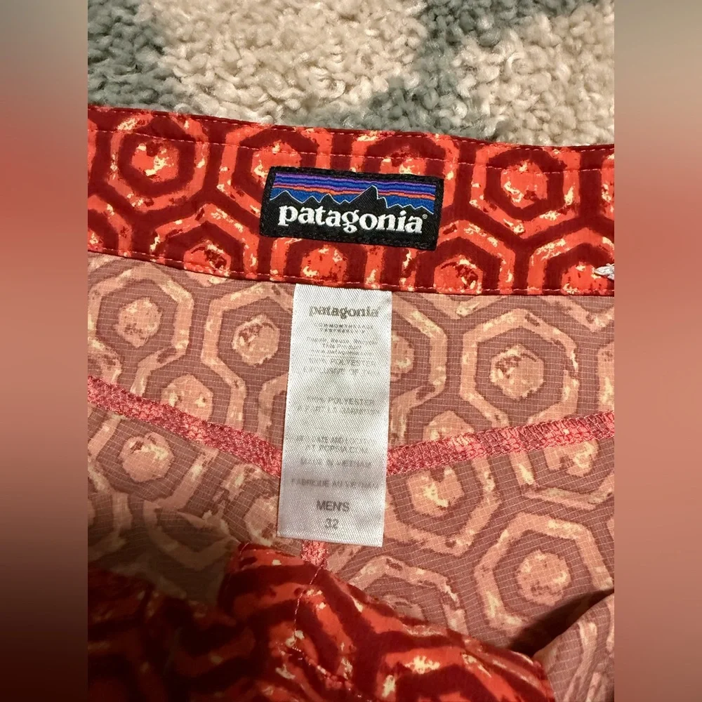 PATAGONIA Stretch Planing Board Shorts Swim Trunks Summer Beach Men’s Size 32